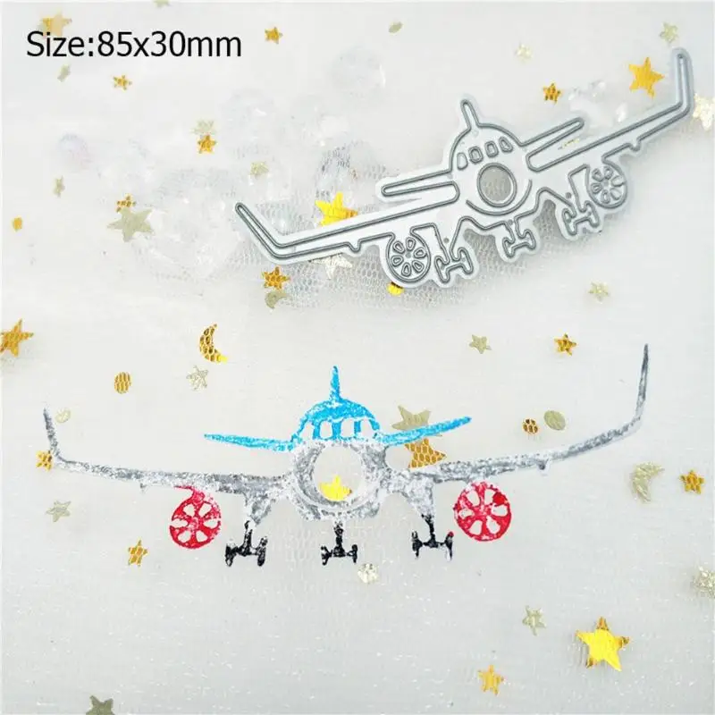 

Halloween Civil Aviation Aircraft DIY Cutting Dies Stencil Embossing Stamps DIY Paper Card Making Die Cut Craft Stencils