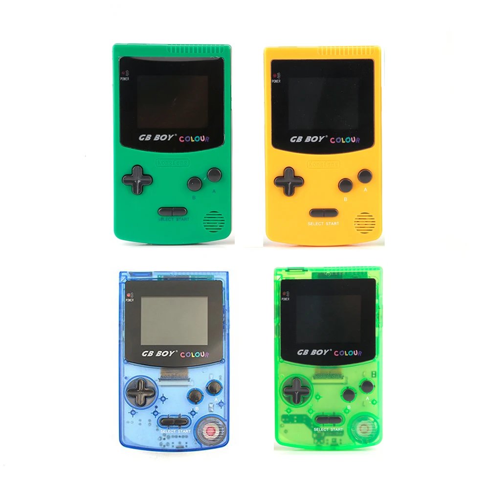 

2018 new GB Boy Classic Color Colour Handheld Game Console 2.7" Screen Portable Child Game Player with Backlit 66 Built-in Games
