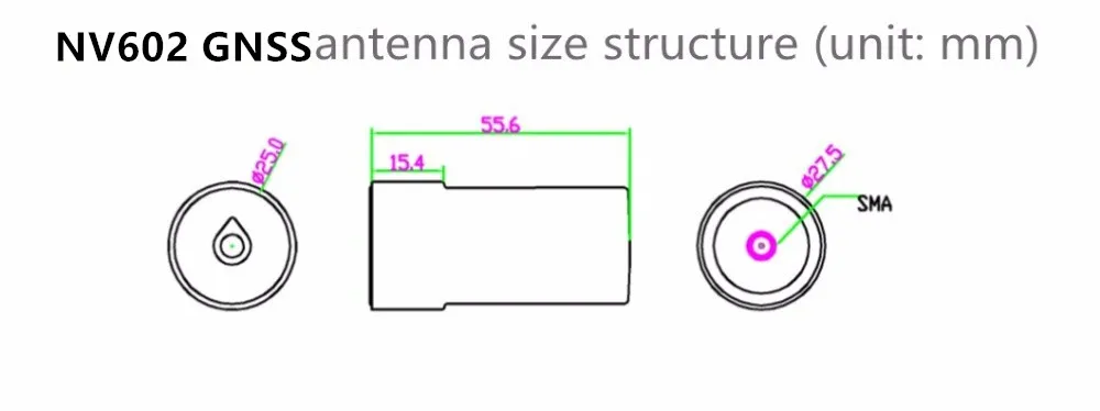 NV602 GNSS Antenna