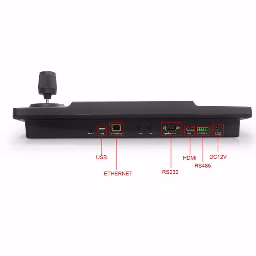 CCTV 4D клавиатура контроллер Джойстик " TFT lcd 4ch дисплей для IP PTZ камеры RS485 USB HDMI выход Onvif