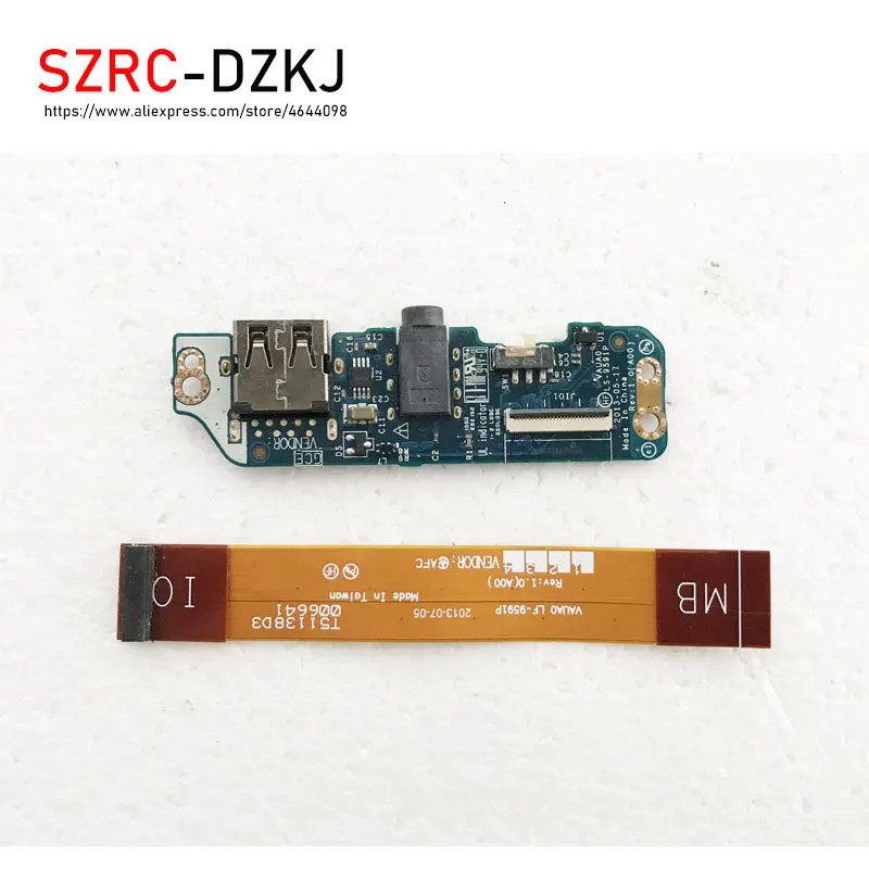 SZRCDZKJ оригинальный Fo DELL E7440 USB аудио переключатель питания плата cn 0H65F0 LS
