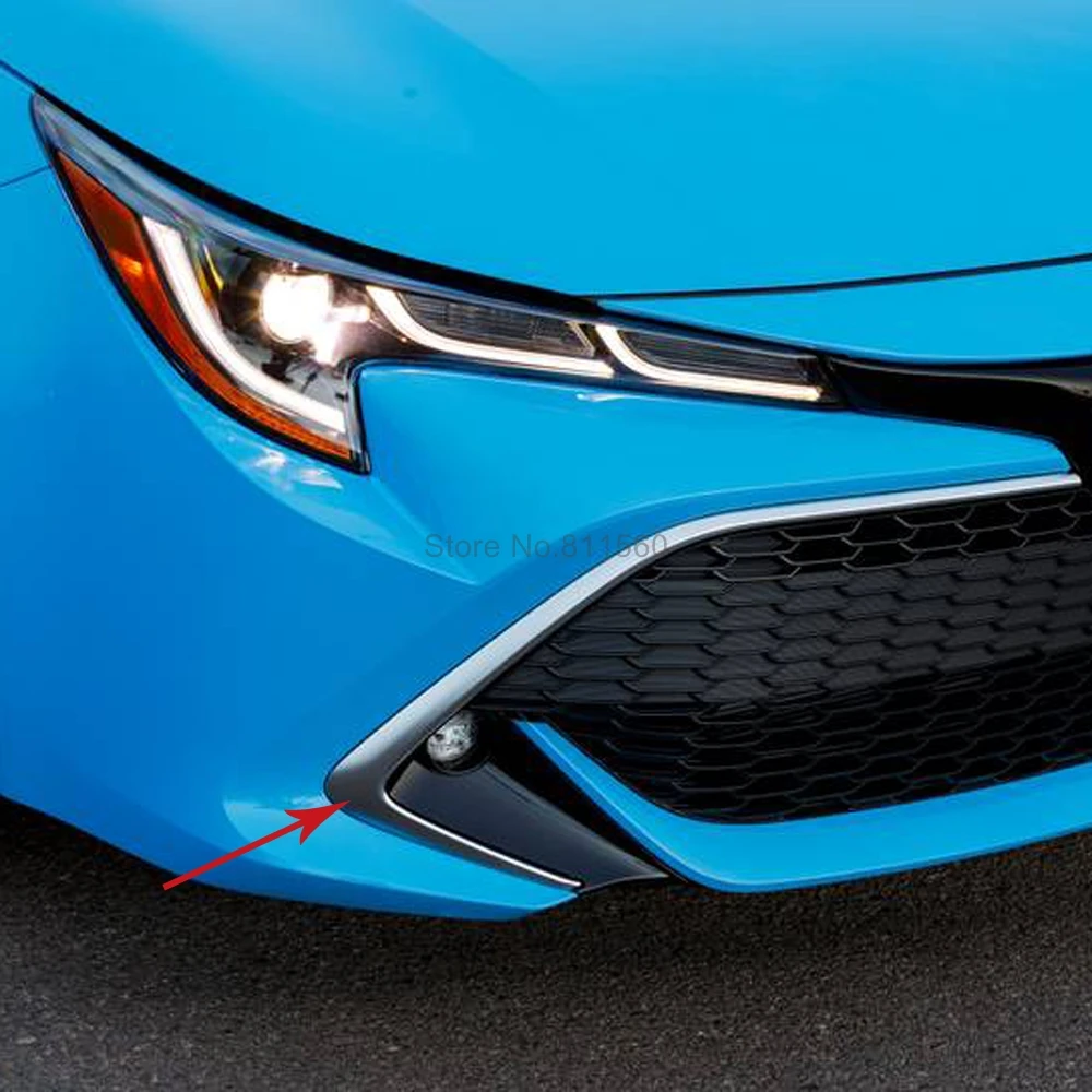 For Toyota Corolla 2019 2020 Hatchback Car Styling Parts ABS Chrome Front Grille Grill Covers Molding Trim Exterior Accessories For Toyota Corolla 2019 2020 Hatchback Car Styling Parts ABS Chrome Front Grille Grill Covers Molding Trim Exterior Accessories