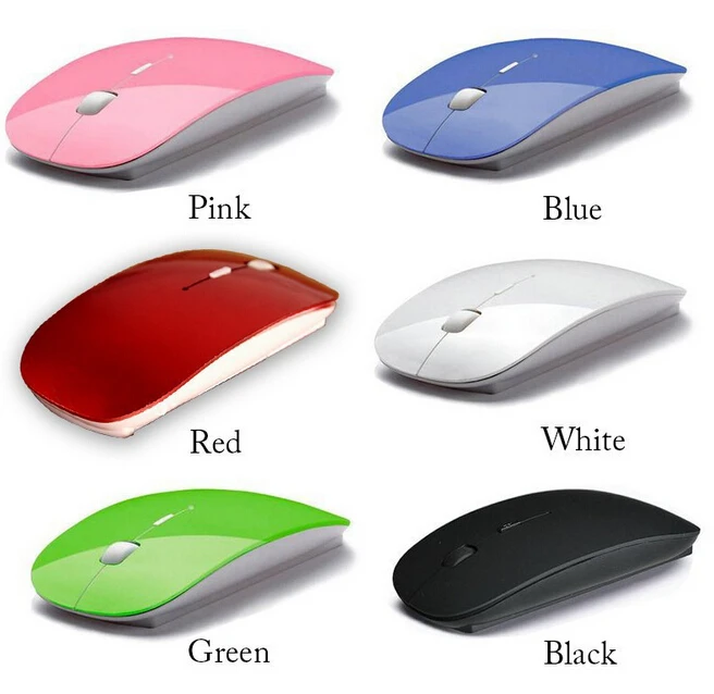 Computer Cute Wireless Mouse with USB For Laptop PC Mice Digital 2.4G