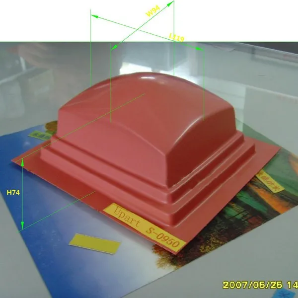 Pad печати больших квадратных резиновые прокладки