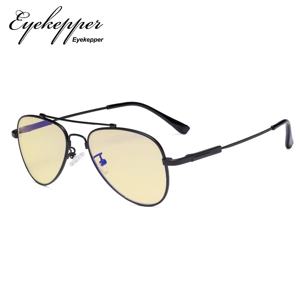 TMK1805 Eyekepper компьютерные очки для детей Anti Blue Light Eyeglasses Pilot style оправа с эффектом