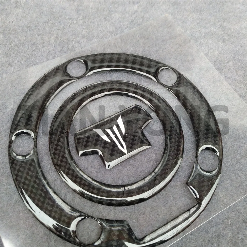 Наклейка на крышку топливного бака подходит для YAMAHA MT MT-07 MT-09 MT07 MT09 FZ-07 FZ-09 декоративный протектор 3D углеродное волокно светоотражающий