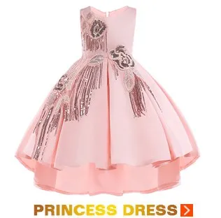 Нарядное праздничное платье принцессы для девочек; Длинные вечерние платья без рукавов с цветочным рисунком; вечерние платья; детское платье на выпускной, свадьбу