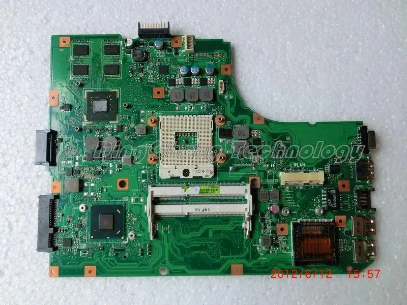 45 days Warranty laptop Motherboard for Asus K55VD with 8 video