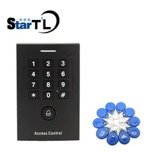 Клавиатура с контроллером входа RFID система контроля доступа двери работает с Wiegand 26 клавиатуры ведомый читатель 4000 пользователей