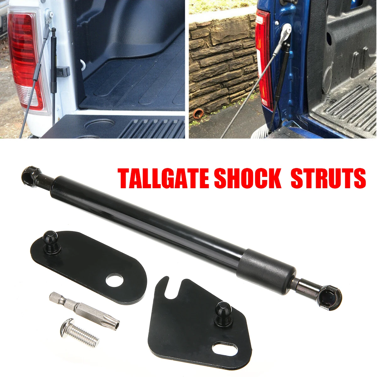 

For Ford 1pc Tailgate Assist Lift Support Shock Strut Damper Kit F-150 2015-2018 Accessories Parts