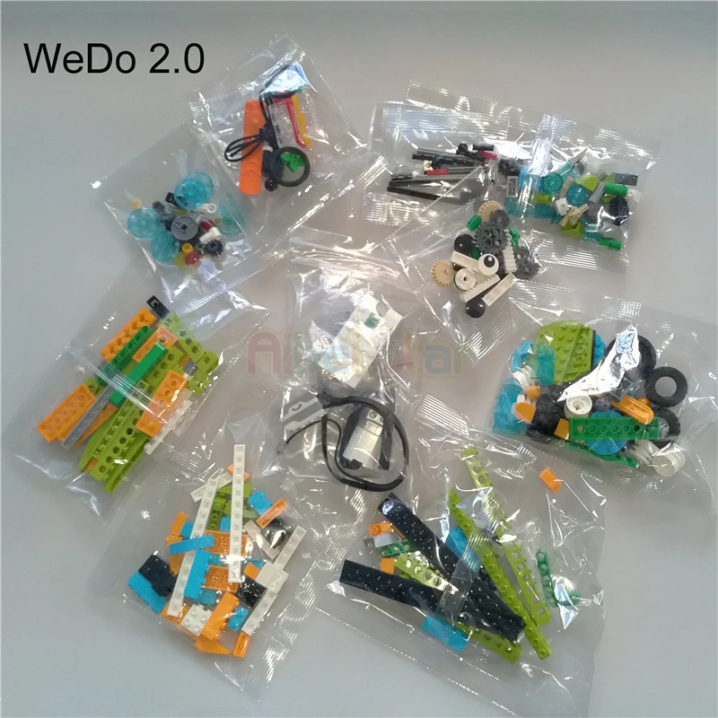 

Aibei Star- Technic compatible Legoes Educational Functions DIY Parts 45300: Legoes WeDo 2.0 Set-Building Blocks