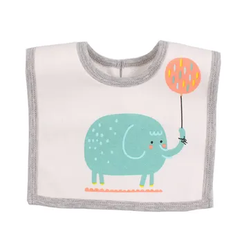 

Square Cotton Baby Bandana Bibs Infant Toddler Boy&Girl Absorbent Burp Cloth with Lovely Prints Soft Saliva Towel for Lunch Feed