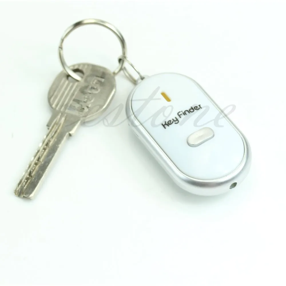 Белый светодиодный брелок для поиска ключей|keychain find|led key finderled finder locator |