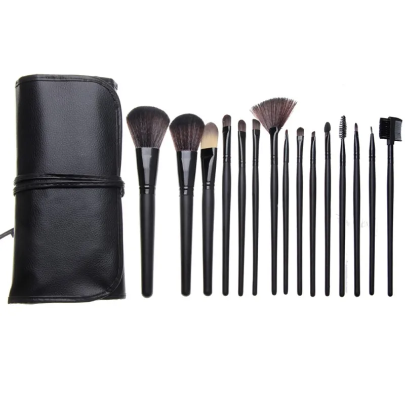 

15Pcs Soft Makeup Brushes Professional Cosmetic Make Up Brush Tool Kit Set With Bag High Quality Christmas Gift With Case