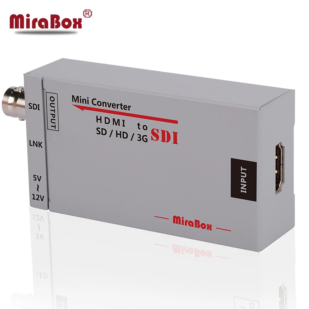 

2017 New Design MINI 3G 1080P HDMI To SDI Converter Extender Adapter HDMI To 3G/HD SD SDI to HDMI Converter