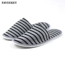 FAYUEKEY/Новинка; ; сезон весна-лето; гостиничные тапочки; утолщенные Нескользящие домашние Тапочки для гостей; домашние тапочки