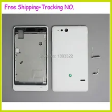 Replacement Original For Sony Xperia Go ST27i ST27 Housing Back Cover Battery Door Case +Key Buttons , Free Shipping