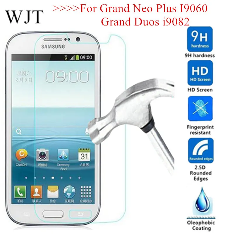 Защитное стекло Sklo закаленное для Samsung Galaxy Grand Neo i9060 9060 Plus i9060i|Защитные стёкла и