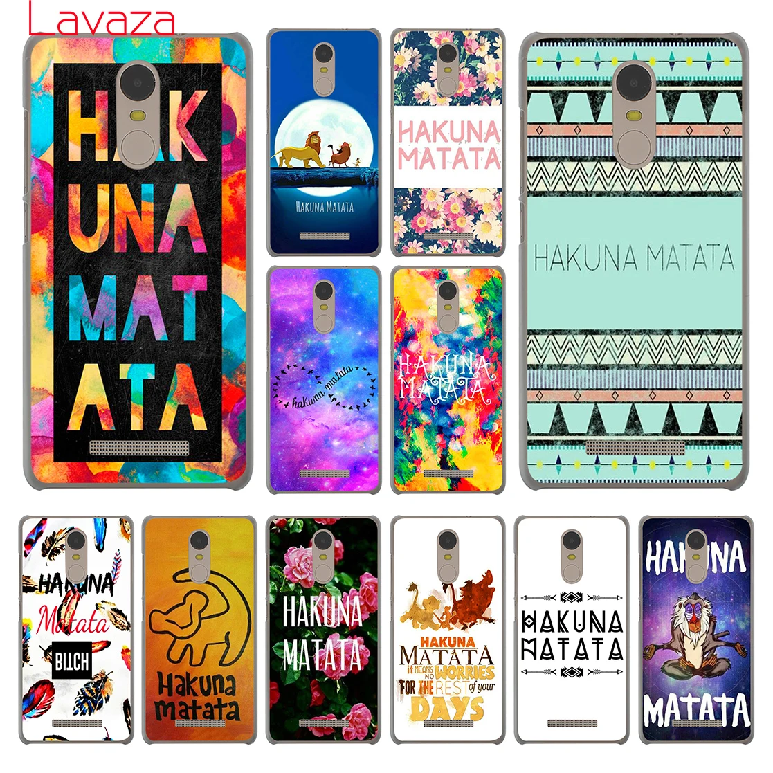 Жесткий чехол для телефона Lavaza hakuna matata Xiaomi Redmi 8A 7A 6A 5A K20 K30 Note 8 T 7 5 6 Pro|case for xiaomi|case acase