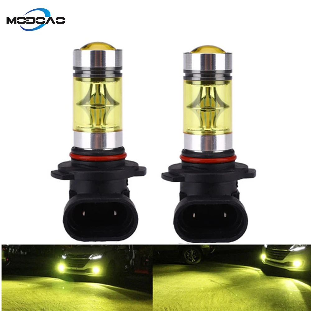 

2Pcs H8/H11 LED Bulb H10 9006 9005 Car Fog Lights 12V~28V 20 SMD Daytime Running Lamp DRL 360 Degrees Auto Led Light