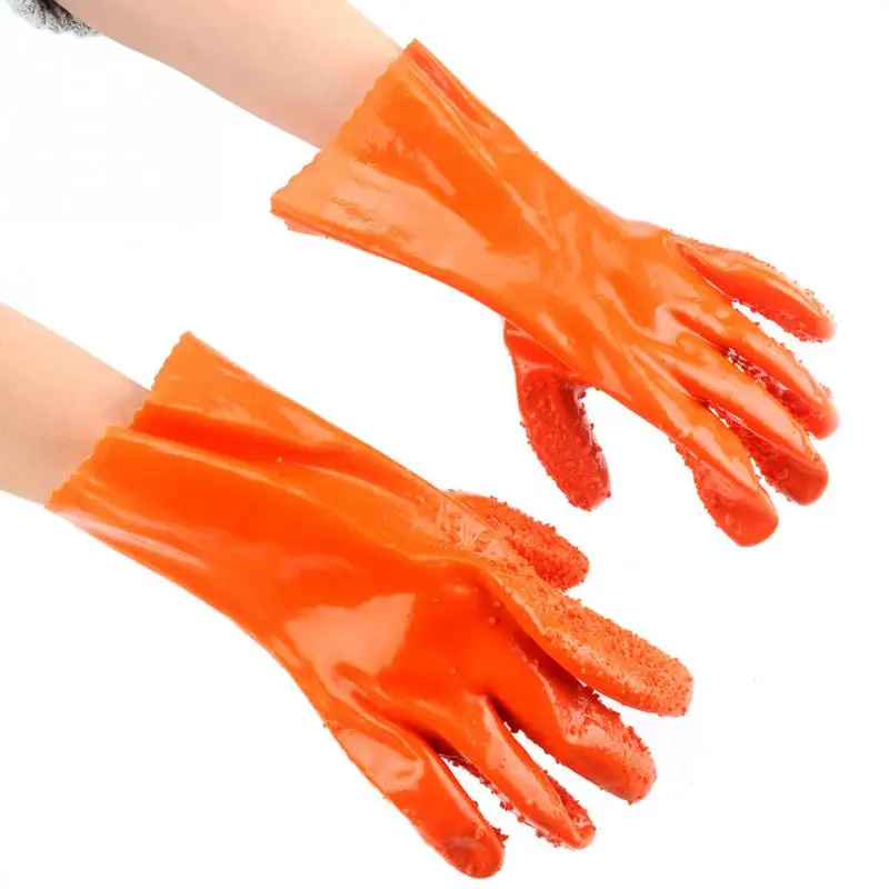 Vegetable Fish Scale Gloves Kitchen Tools Anti slip 27CM Peeling Potato