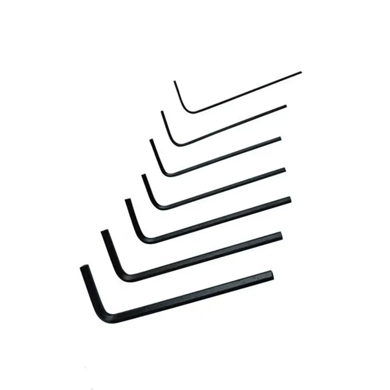 

WLXY 7pcs/lot Small Allen Key Screwdriver Hand Tool Hex Wrench Micro Mini Hexagon Set