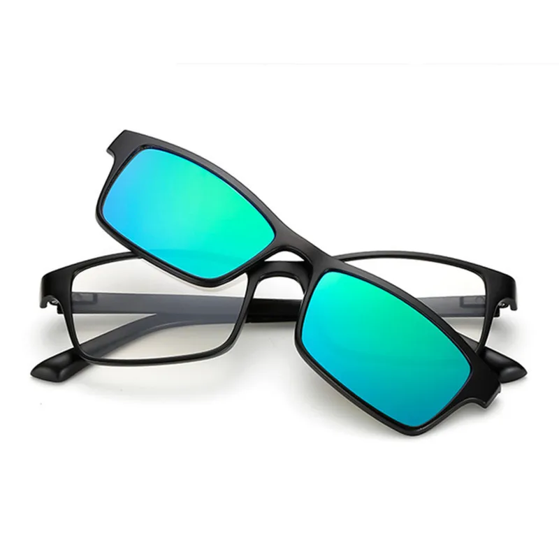 

Polarized TR90 Mirror Magnetic Clip On Sunglasses Women Men Brand Designer UV400 Sun Glasses Shades oculos de sol feminino