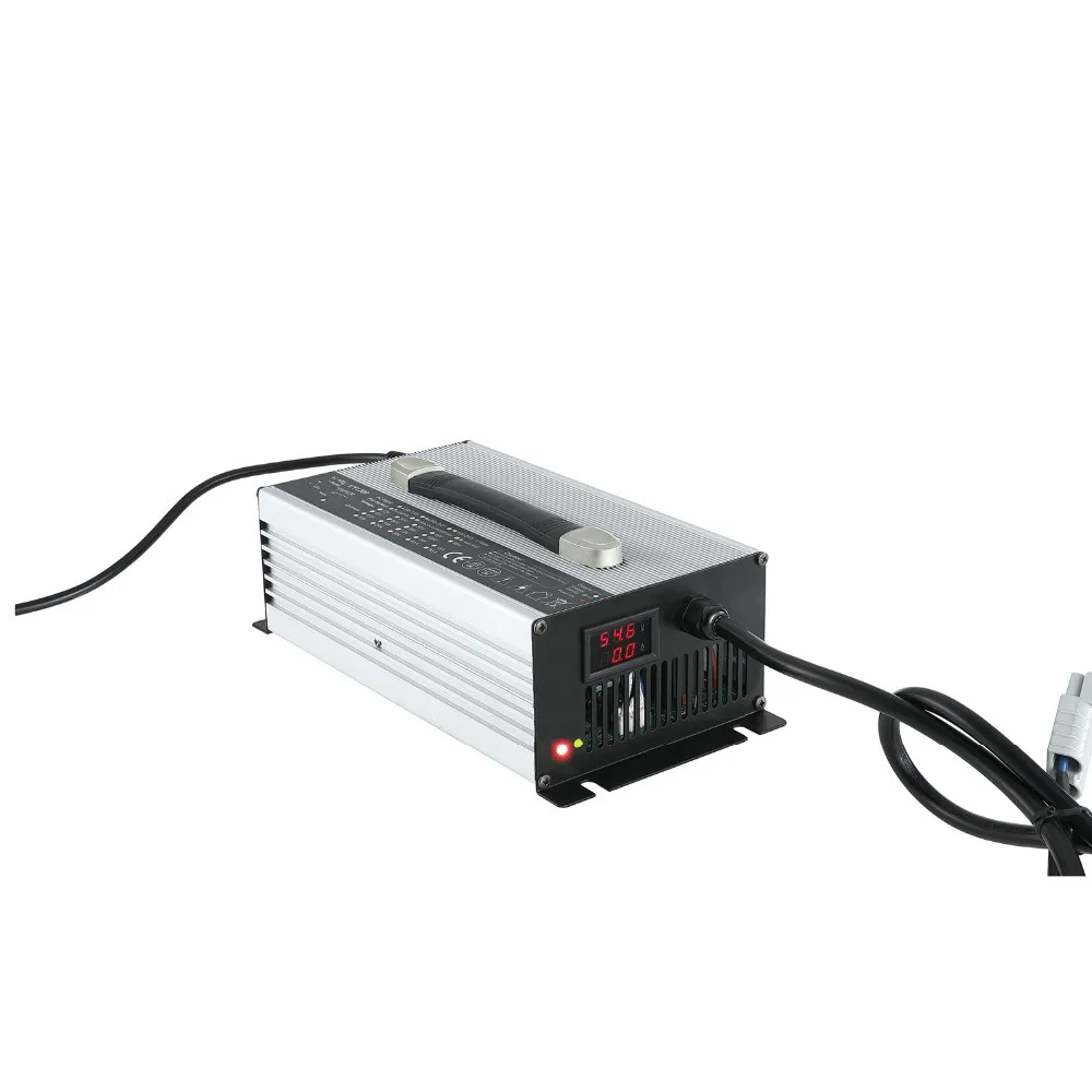 LED Display 2000W 44.1V40A Батарея Зарядное устройство для Гольф-карт Мощность инструменты для свинцово-кислотные Батарея Зарядное устройство е-байка 36В - Цвет: LED Display