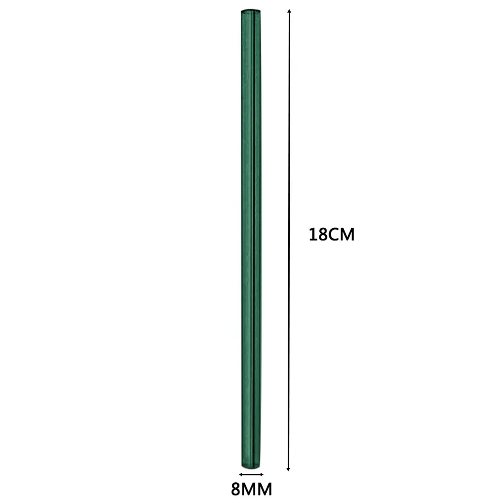 1 шт. многоразовые Стекло соломка красочные смузи питьевой соломинки для молочные коктейли замороженные напитки 2O0718