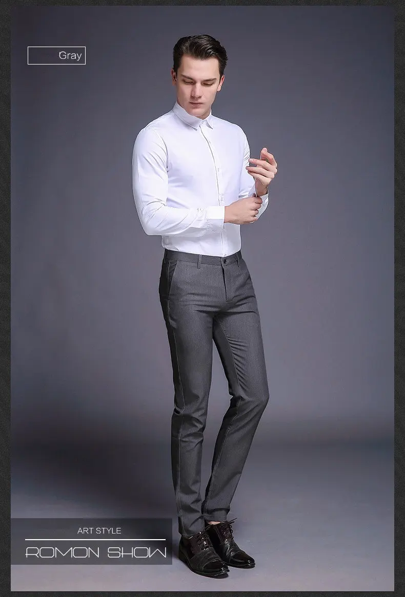 MRMT 2018 бренд Для мужчин брюки новый бизнес досуг прямой коробка костюм брюки Для мужчин; повседневные штаны брюки