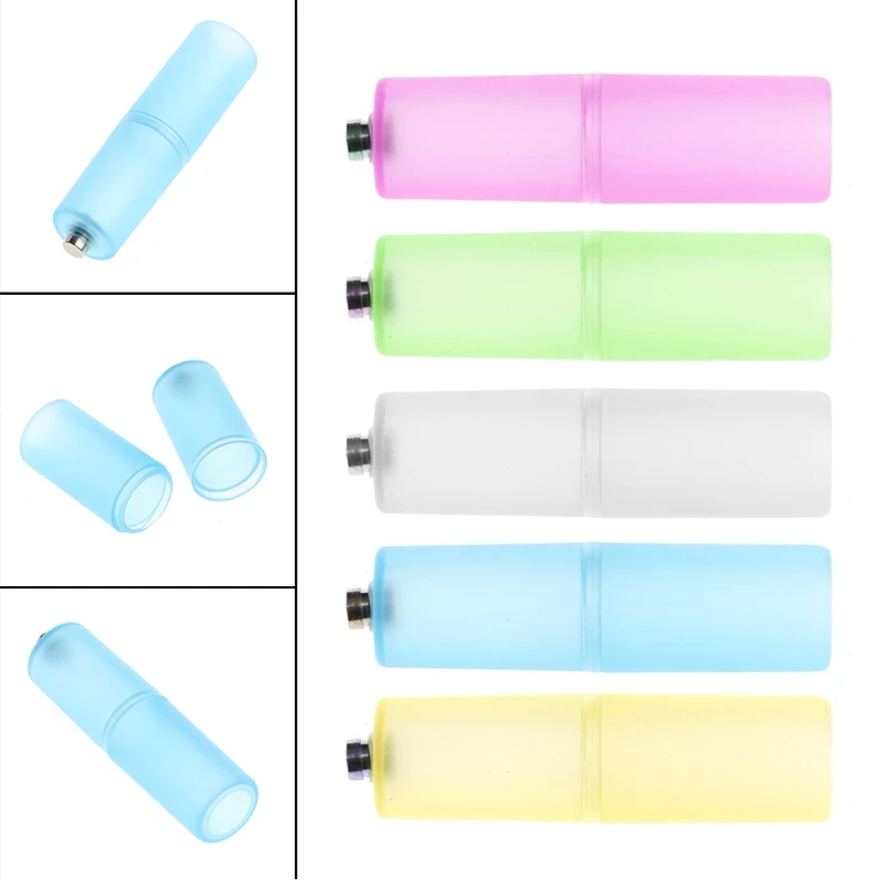 

1x AAA To AA Size Cell Battery Holder Case Converter Adapter Switcher Plastic Box