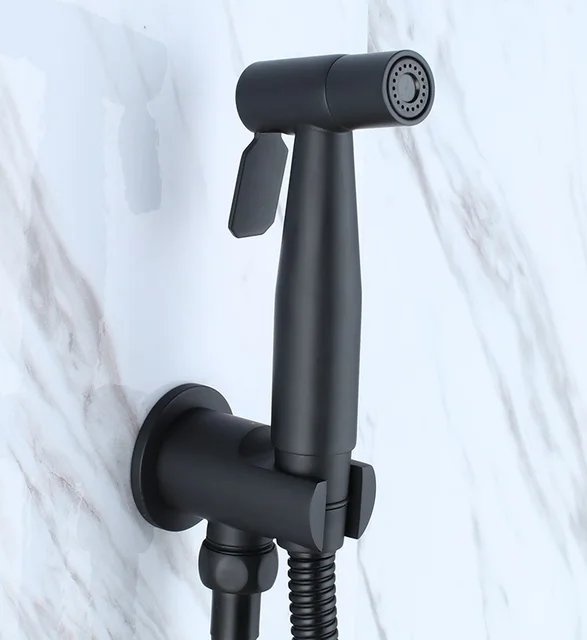 Buy Matte Black Concealed Toilet Bidet Sprayer Hot and