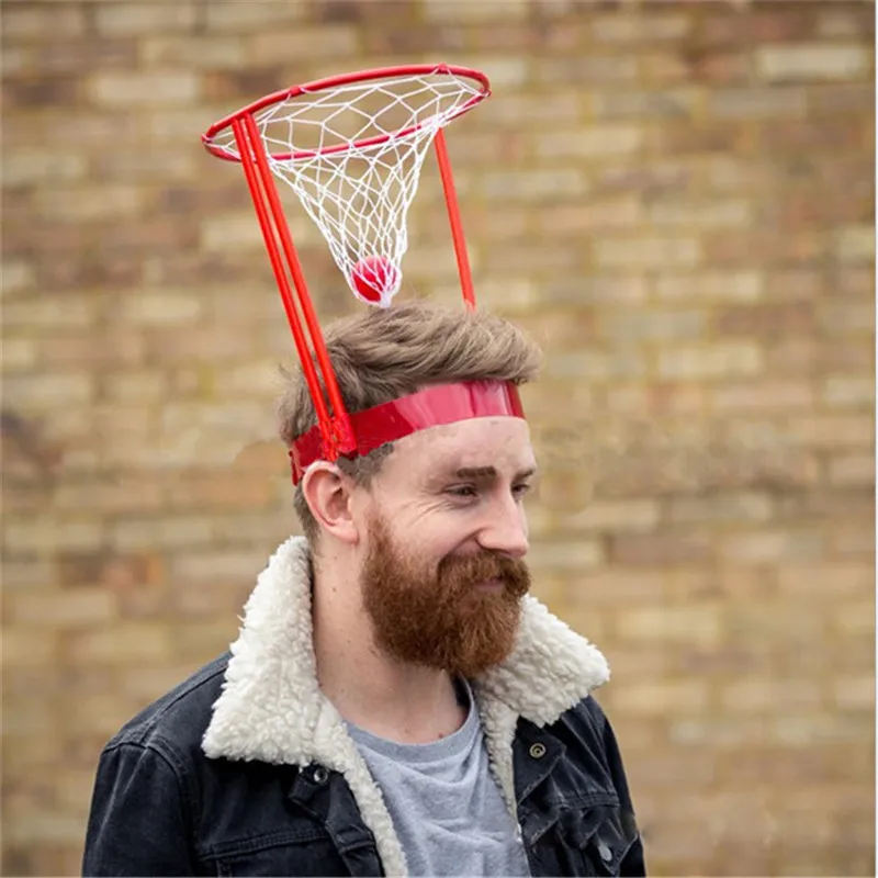 Голова баскетбольный обруч игра круг выстрел пластиковая корзина родитель-ребенок интерактивные игрушки Hat Fun