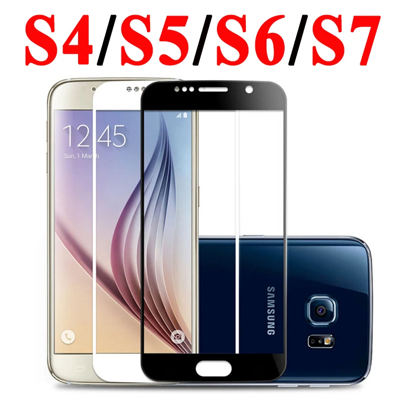 Закаленное стекло для samsung s7 на samsyng galaxy s6 защита экрана s5 Защитная s4 s 7 6 5 4 защитная пленка