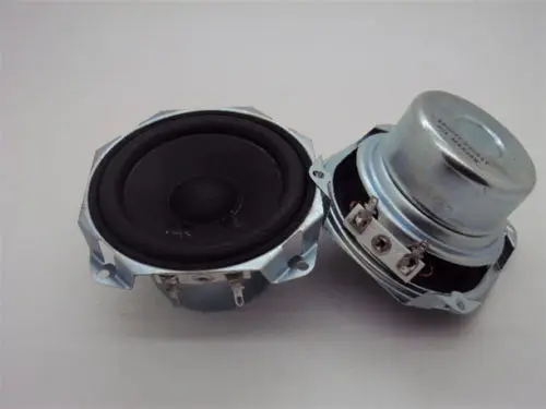 2 шт. 3-дюймовый 6Ohm 30 Вт Полнодиапазонный аудио динамик стерео низкочастотный