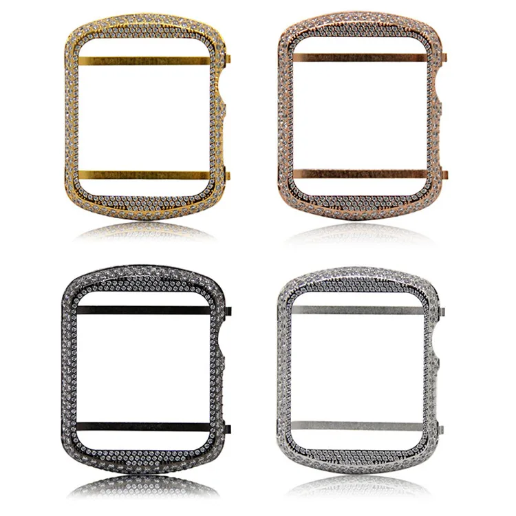 Crystal Diamond Watch Case For Apple Watch Shell frame (26)