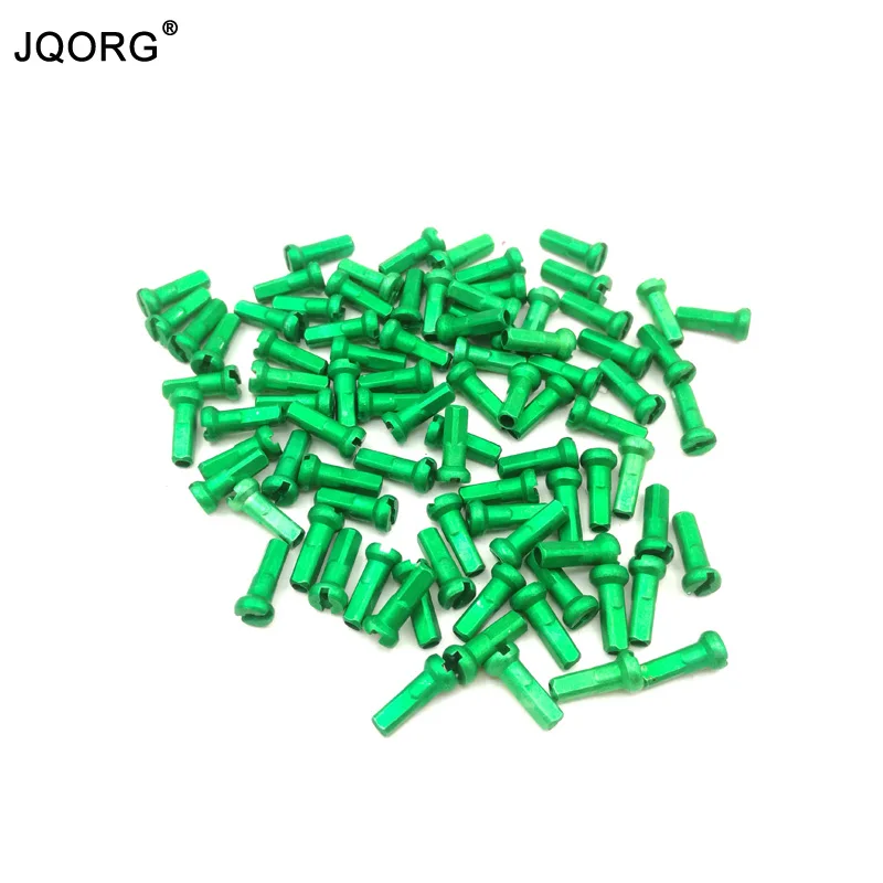 

14G Bicycle Spoke Nipples Aluminum Alloy Material 5 Colors Spoke Caps Ultra Light Mountain Bike Spoke Nipples 10PCS A Lot