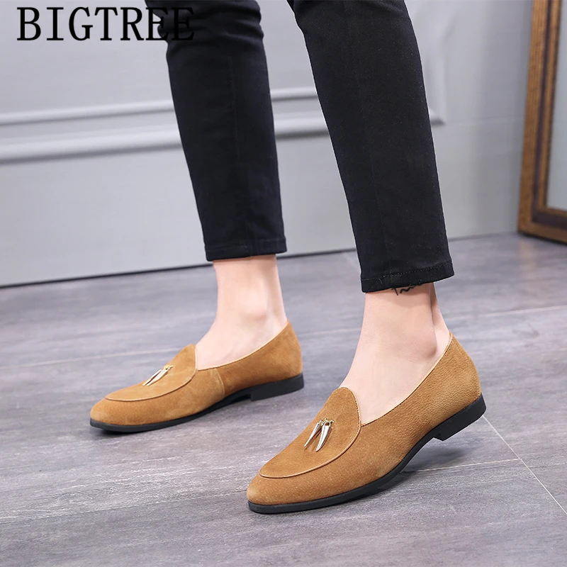 

Formal Shoes Men Classic Mens Dress Loafers Italian Shoes Brand Coiffeur Wedding Shoes For Men Big Size Sepatu Slip On Pria Bona