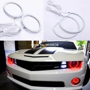 

7-Color RGB Multi-Color LED Angel Eyes Kit with a remote control For Chevrolet Camaro 2010 2011 2012 2013