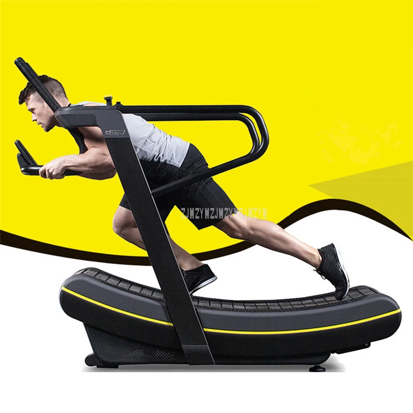 

No-Power Mechanical Curve Surface Walking Running Treadmill 1-8 Gear Resistance GYM Home Trainer Fitness Equipment M-A9025