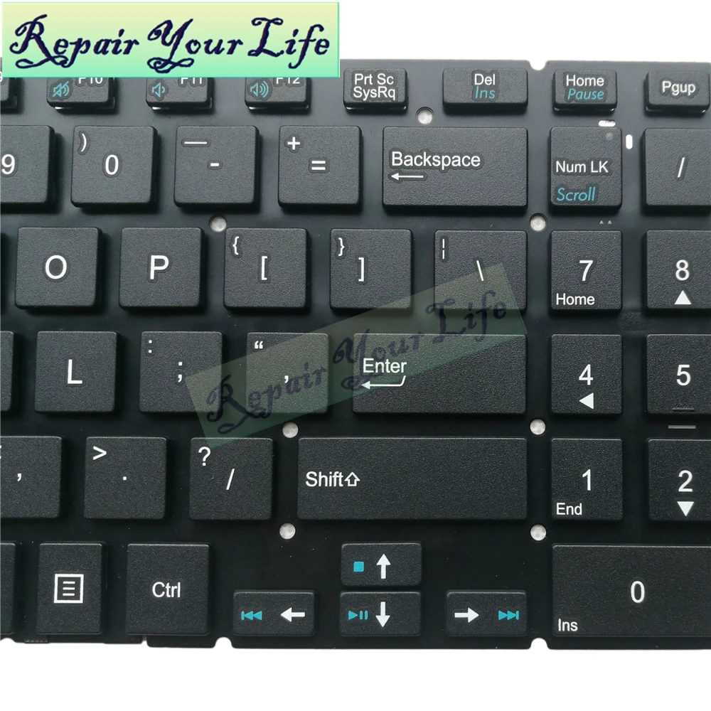 Teclado para Laptop Eua para Haier Visual p n: M51-b Alta Qualidade Envio Rápido - Imagem 2