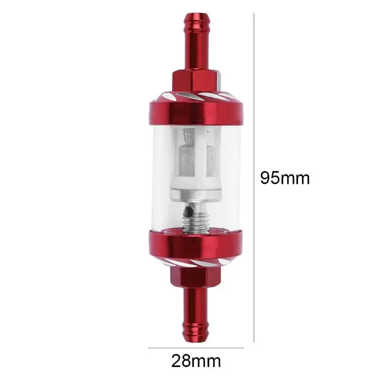 8 мм CNC фильтры для газового мазута топливный фильтр аксессуары для мотоциклов для ATV Dirt Pit Bike автомобильный двигатель Filtro Dos Sonhos Aceit