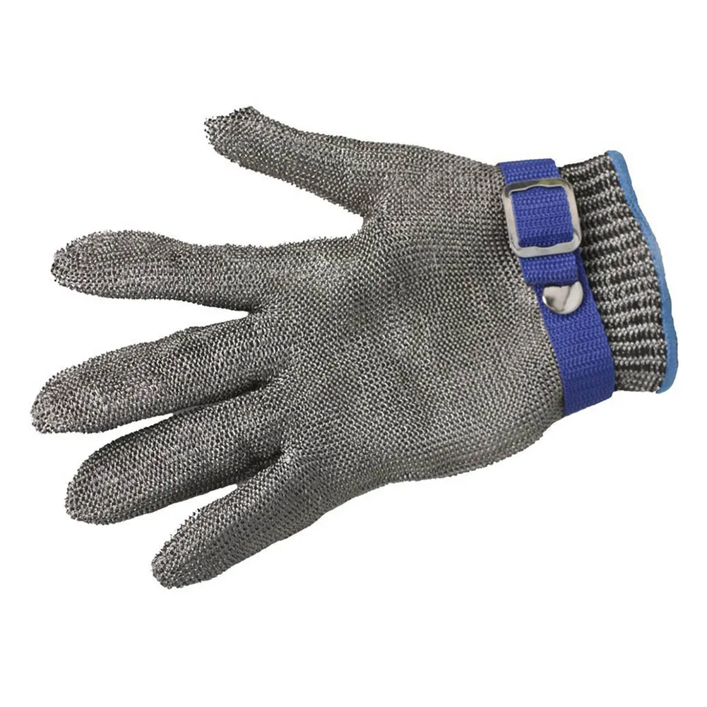 

1pc Safety Cut Proof Stab Resistant Stainless Steel Gloves Metal Mesh Butcher Tool Glove ASD88