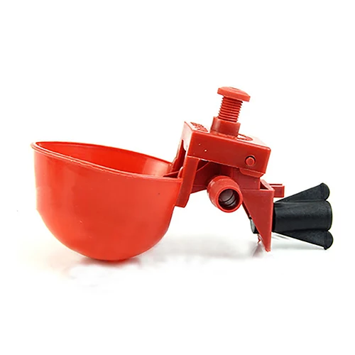 HOT SALE! 5 Pcs Poultry Chicken Duck Coop Feeder Automatic Water Drinking Cup Bowl Fowl Drink