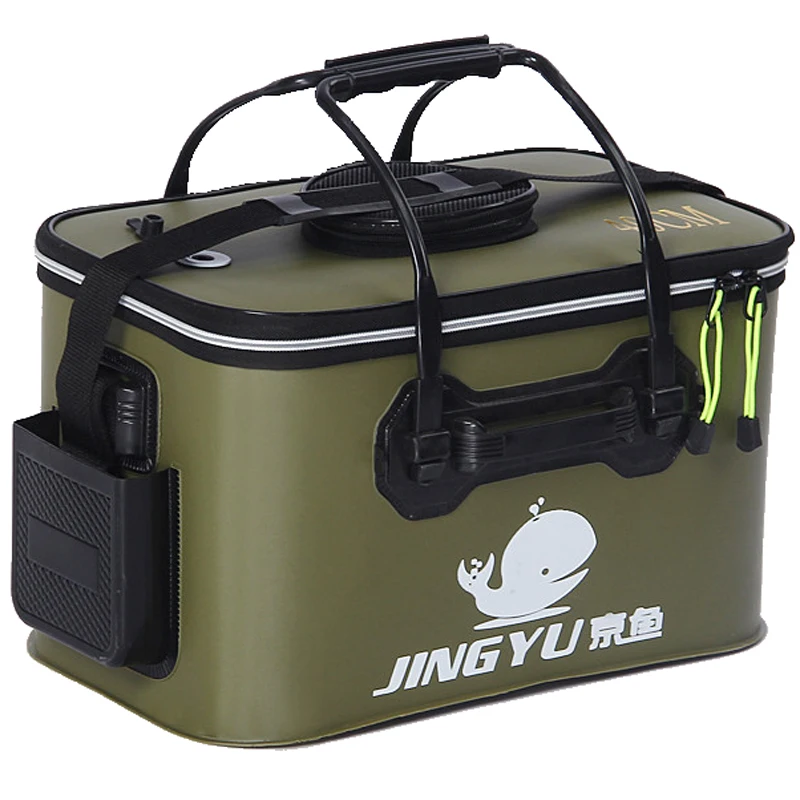 comprar Alta Qualidade Cor 5 30 35 40 45 50 cm EVA Balde Dobrável Balde Ao Ar Livre Portátil camping Caminhadas Balde Com Alça Sacos De Pesca