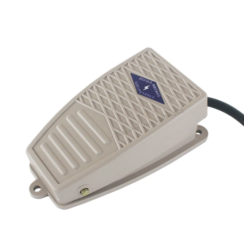 

Foot Switch SPDT Momentary Antislip Pedal Switch 5A 220V Electric Power Switch EKW-5A-B For Spot Welding Machine
