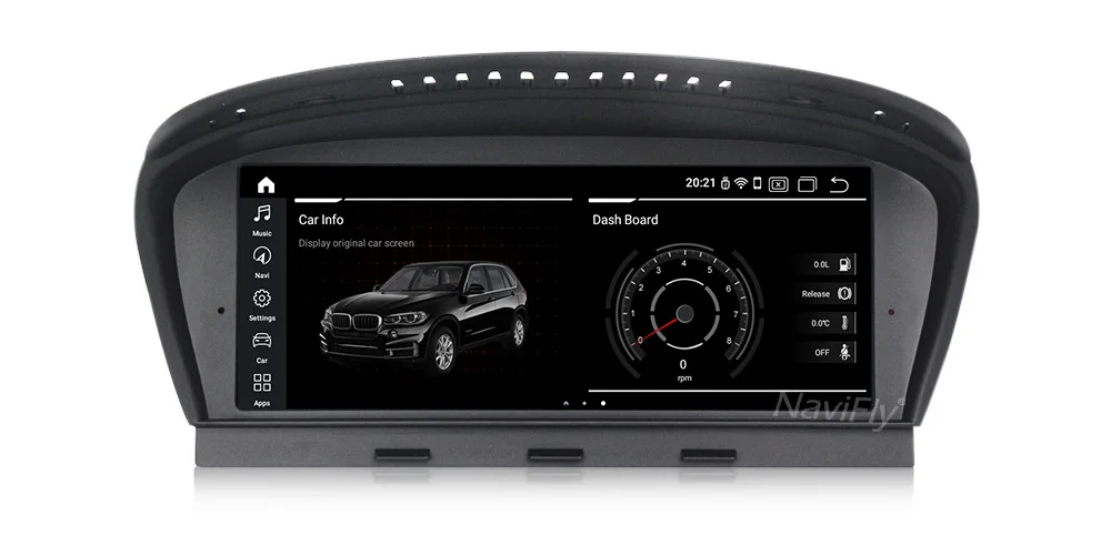Flash Deal NaviFly ID7 4G RAM Android 9.0 car dvd gps player for BMW 5 Series E60 E61 E63 E64 E90 E91 E92 CCC CIC MASK Car gps navigation 27