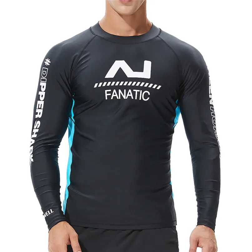 Мужская спортивная куртка для бодибилдинга, модный костюм для морского серфинга, быстросохнущие колготки, топ блуза#2N27