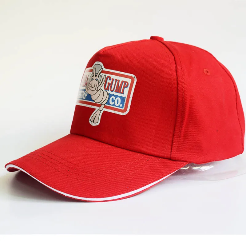 

unisex Forrest Gump Recover Cosplay hat sports Trucker Caps GUMP printing hats Sport Outdoor cotton Baseball Snapback Caps Hat