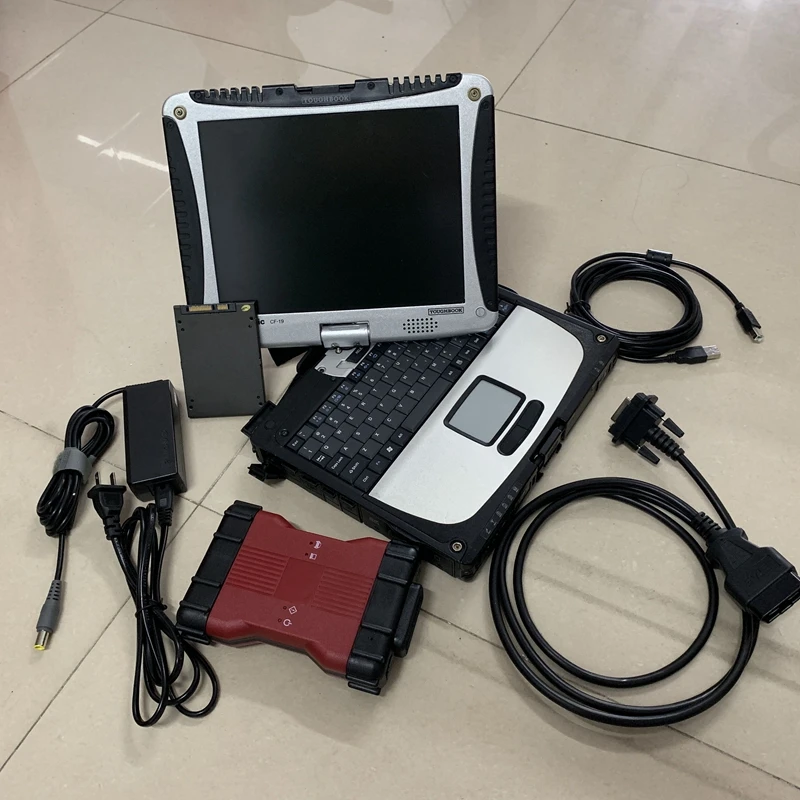 

F-ord VCM II VCM 2 iier IDS software installed and Diagnostic Laptop CF-19 4G for OBD2 F-ord Auto Diagnosis tool ready to use